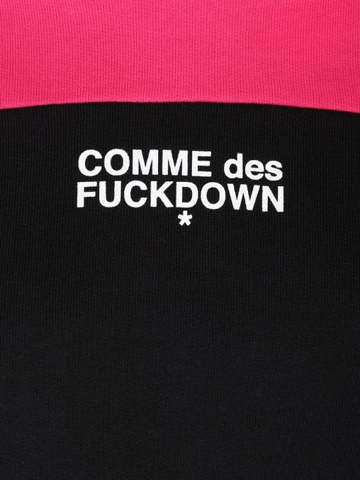 Худи хлопковое COMME DES FUCKDOWN