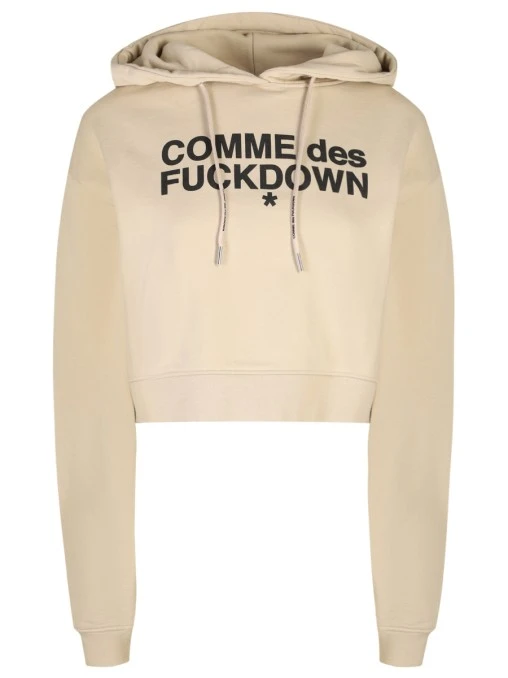 Худи хлопковое COMME DES FUCKDOWN