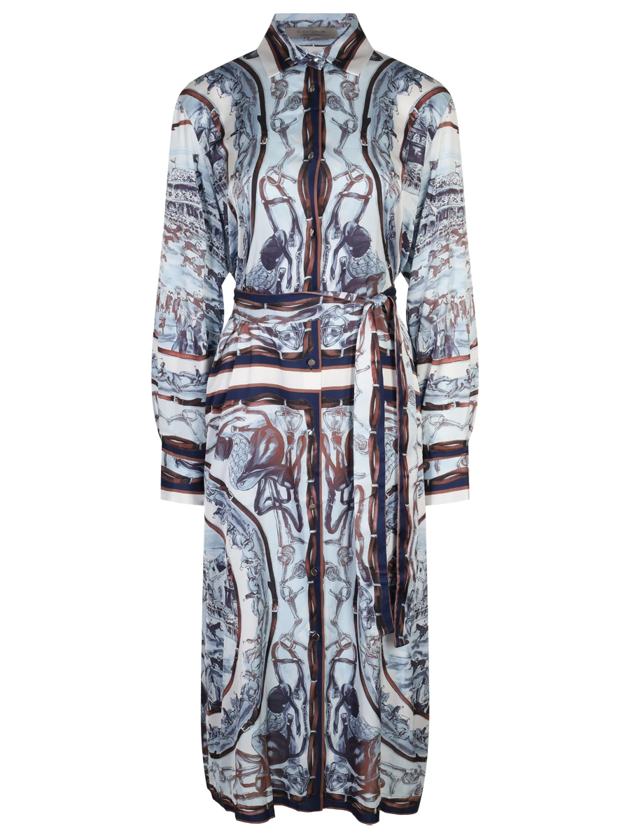 Платье с принтом