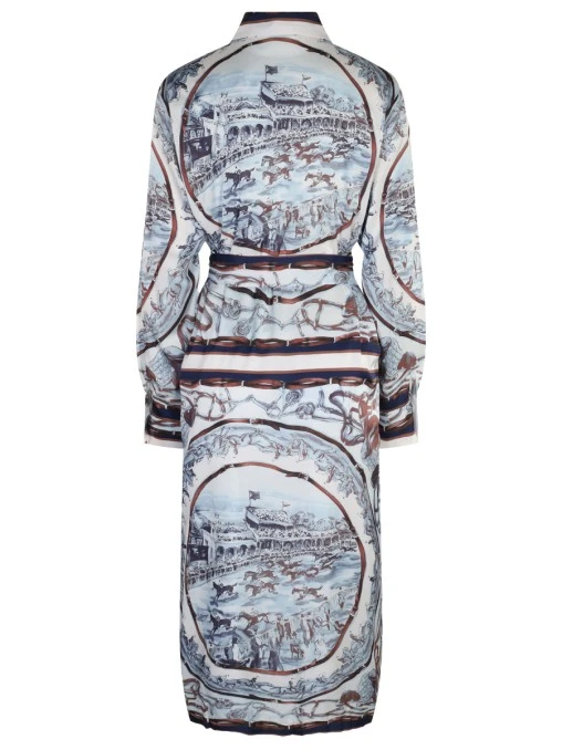 Платье с принтом D.EXTERIOR