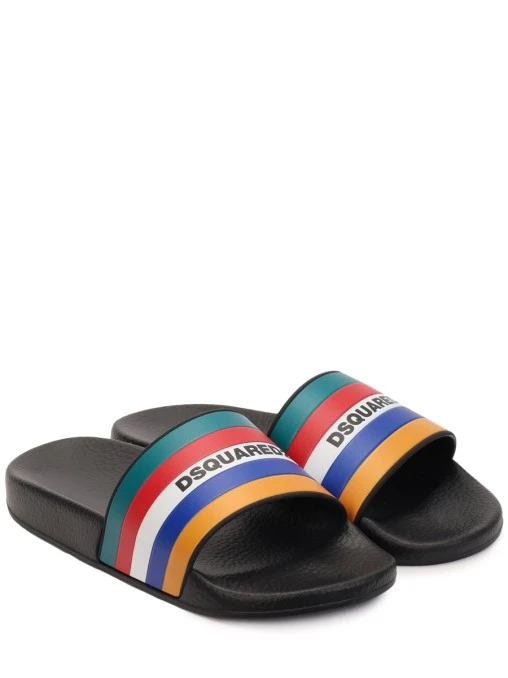 Шлепанцы с логотипом DSQUARED2
