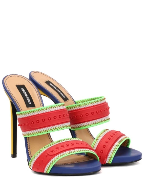 Мюли комбинированные DSQUARED2