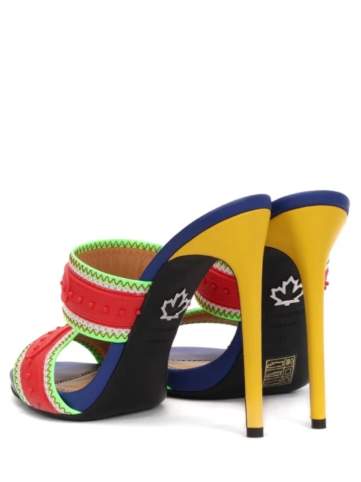 Мюли комбинированные DSQUARED2