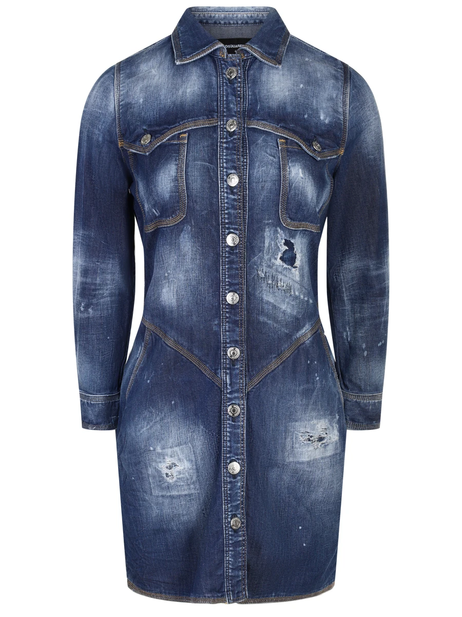 Платье джинсовое