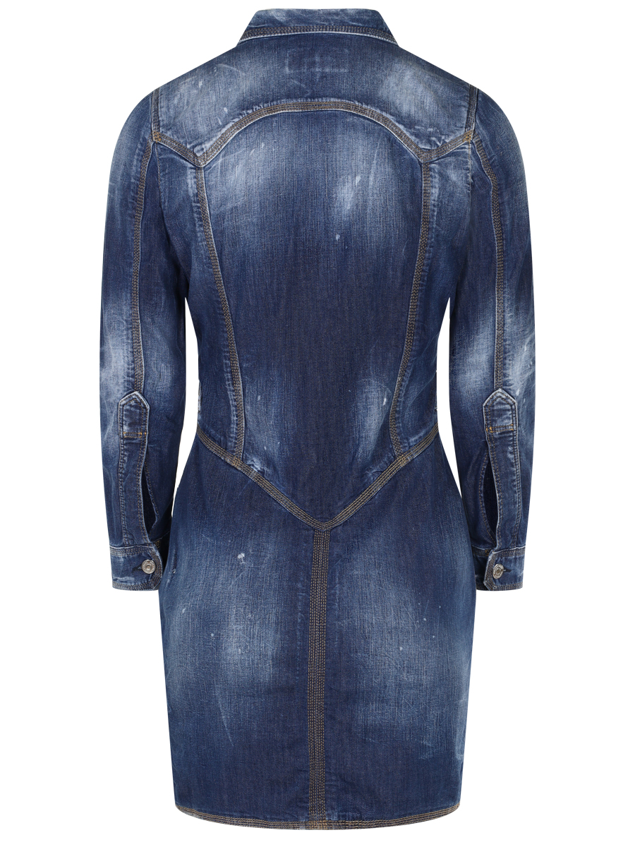 Платье джинсовое