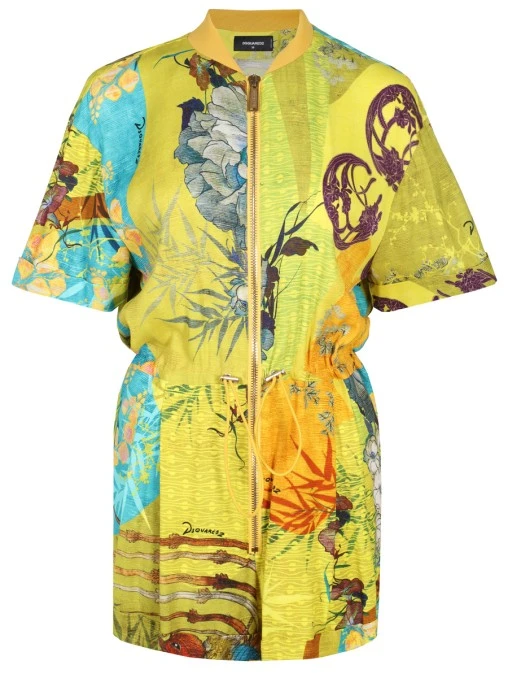 Комбинезон из вискозы DSQUARED2