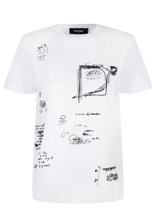 Футболка хлопковая DSQUARED2