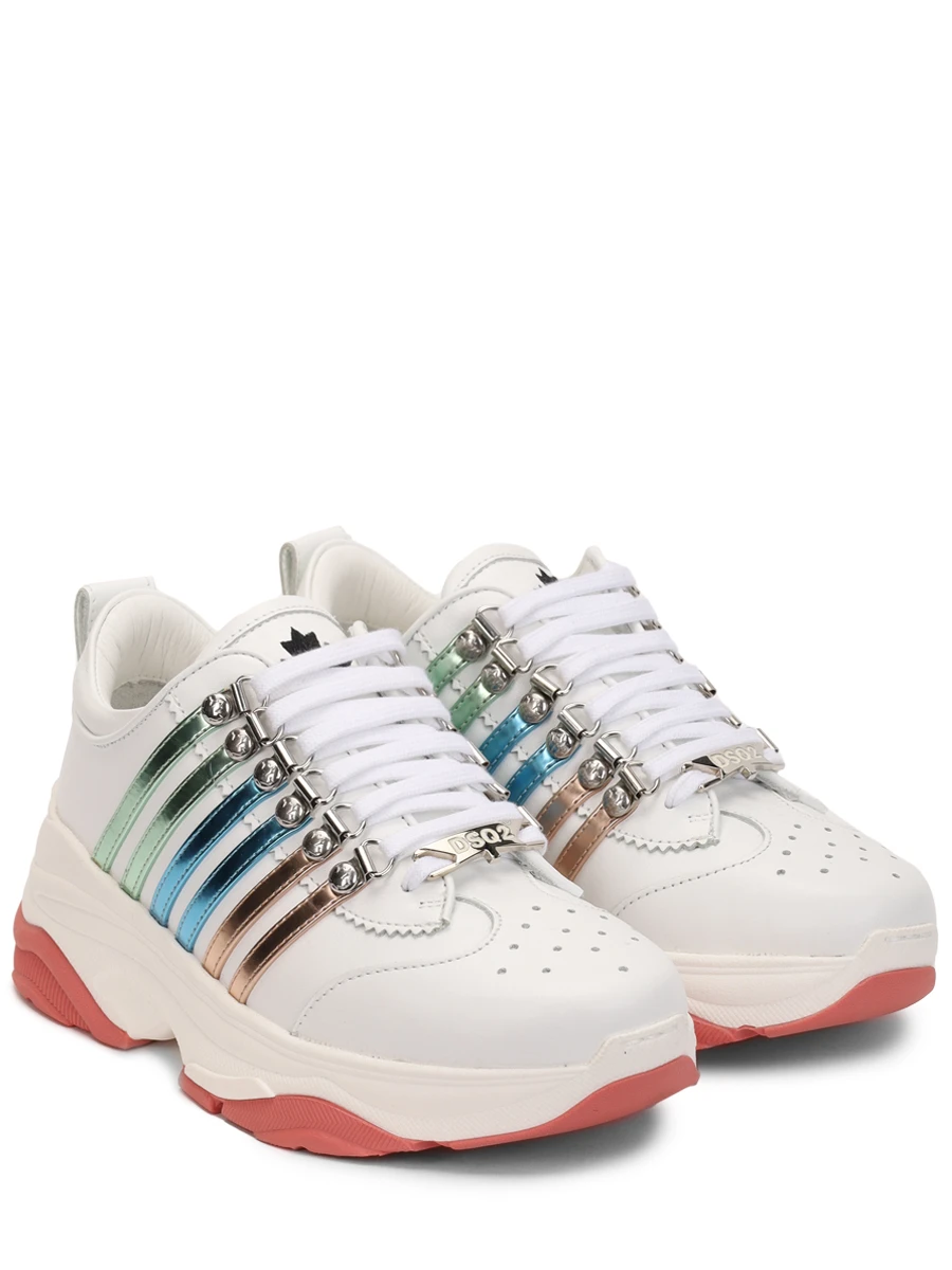 Кроссовки кожаные