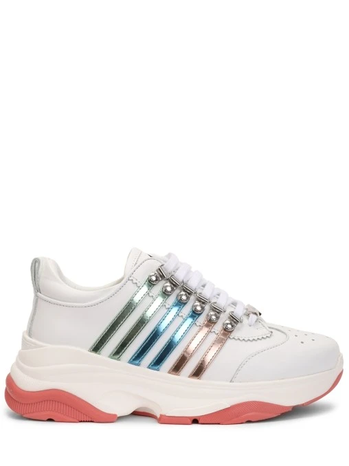 Кроссовки кожаные DSQUARED2