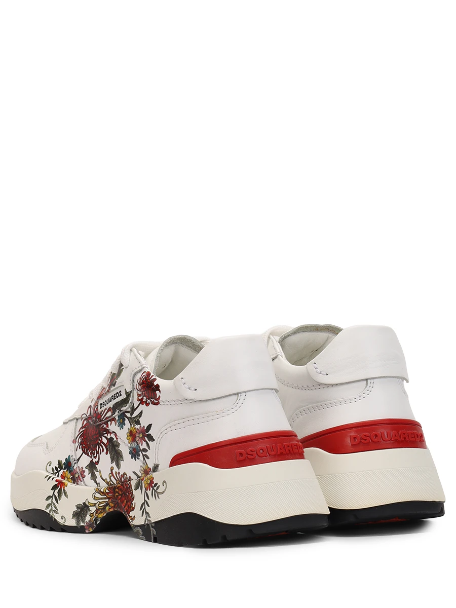 Кроссовки кожаные