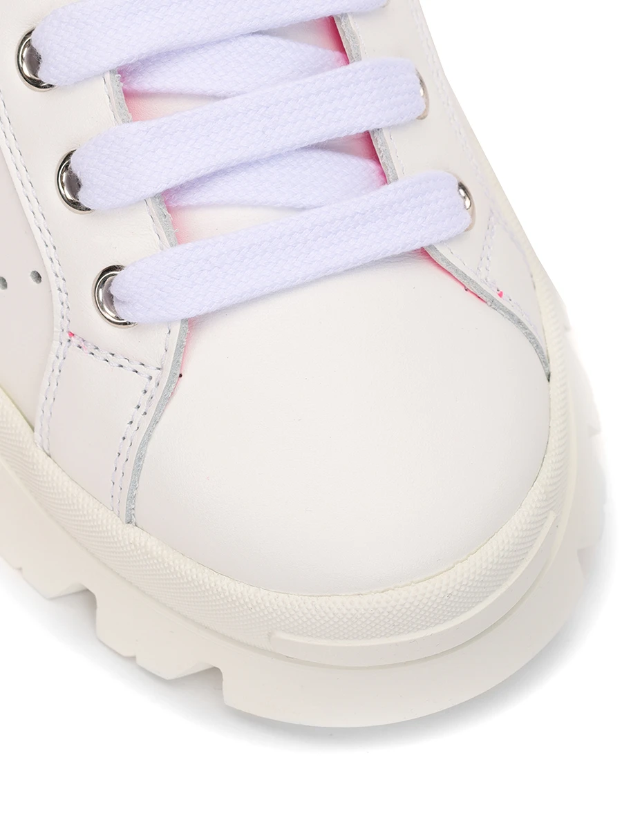 Кроссовки кожаные