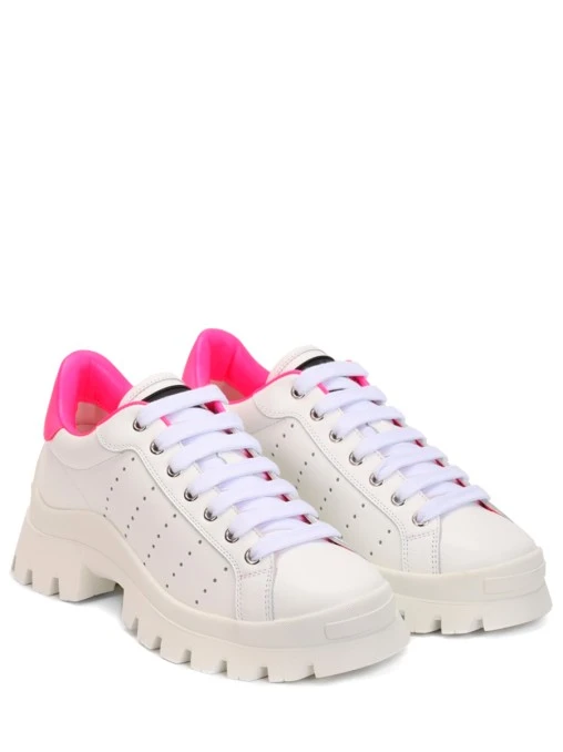 Кроссовки кожаные DSQUARED2