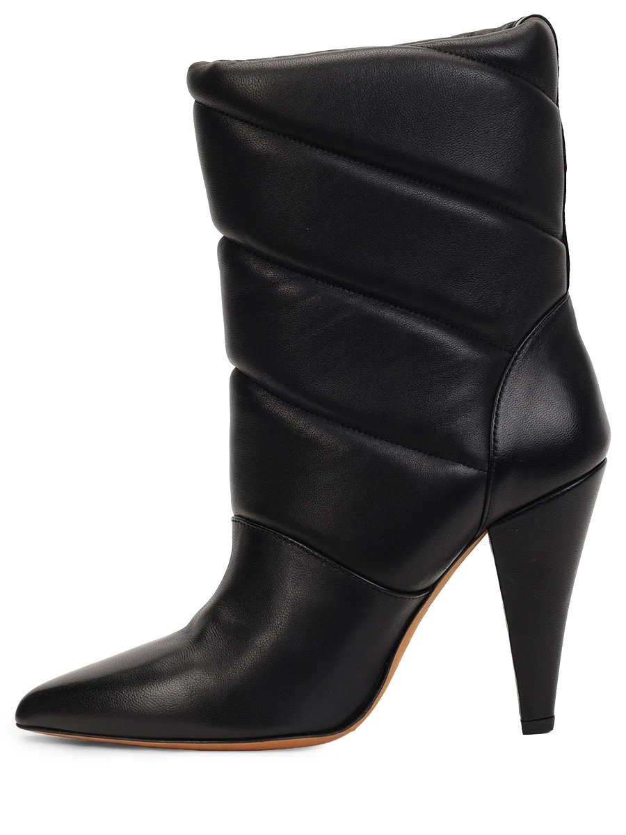 Ботильоны кожаные