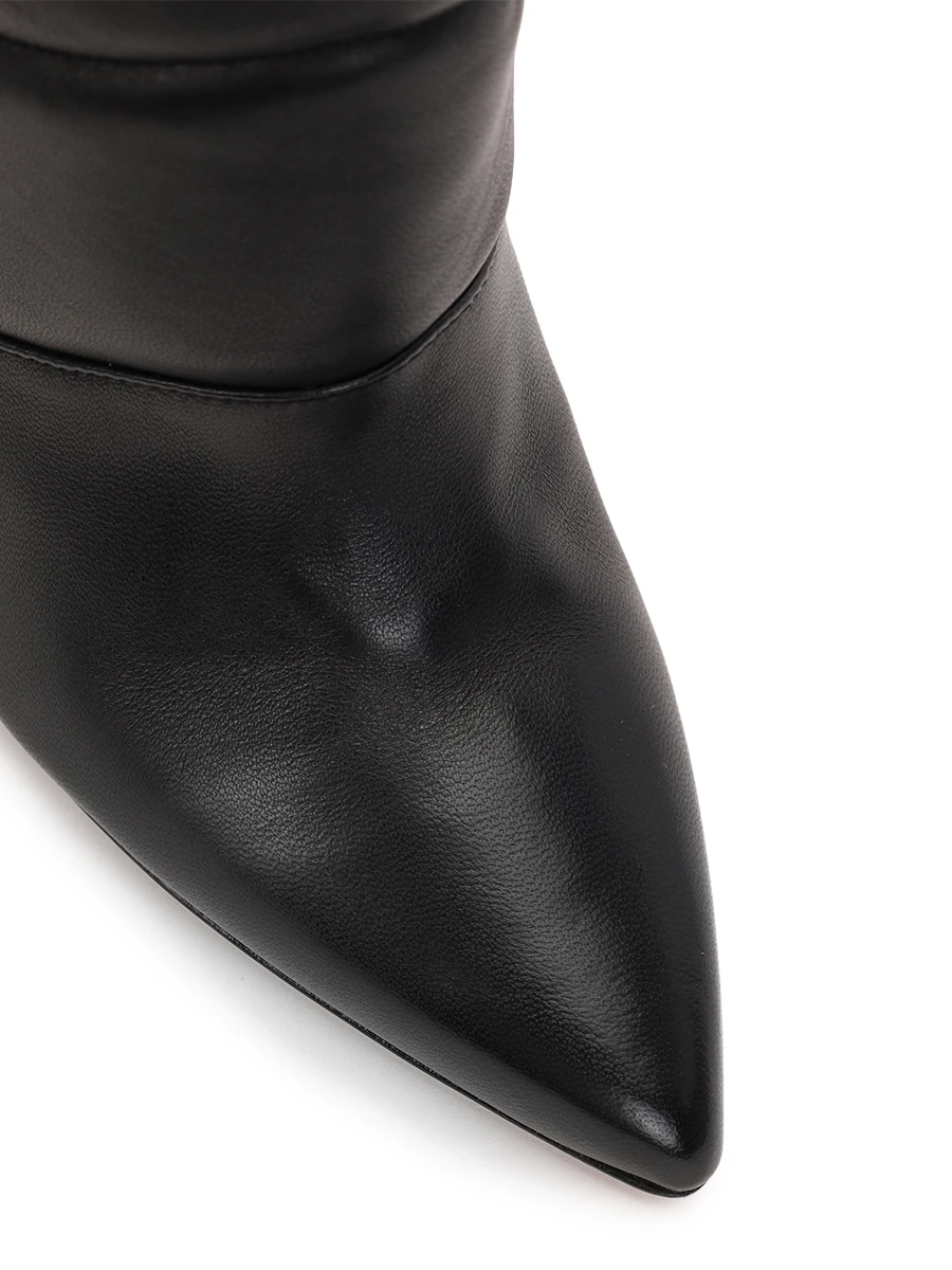 Ботильоны кожаные