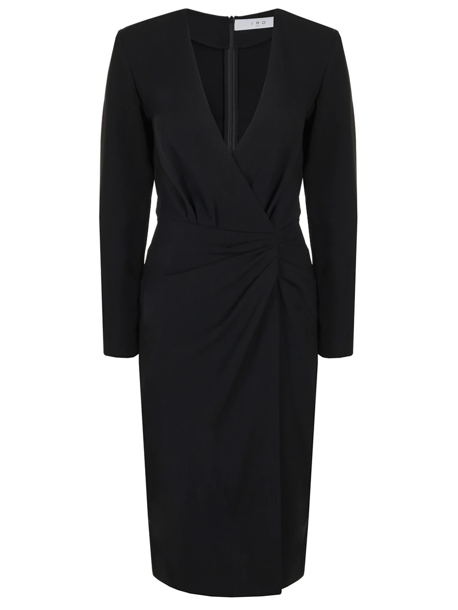 Платье однотонное