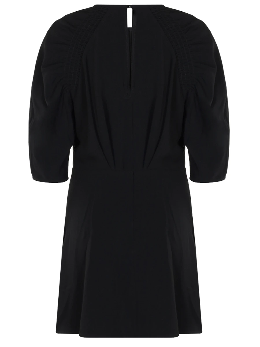 Платье однотонное