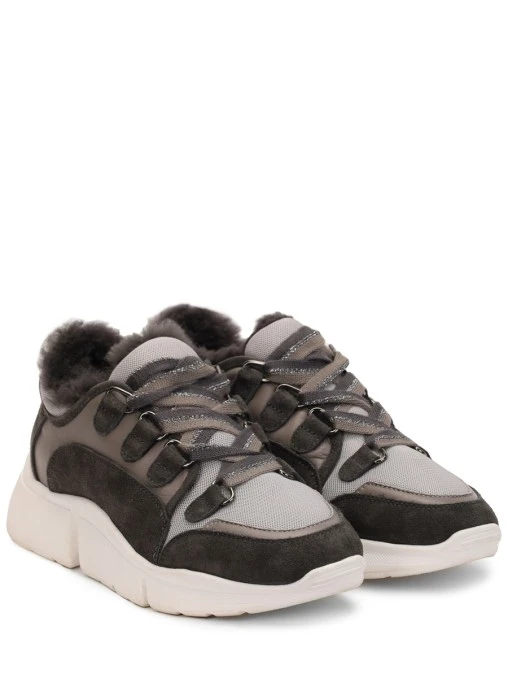 Кроссовки комбинированные на меху LORENA ANTONIAZZI