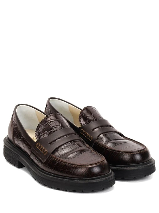 Лоферы кожаные LORENA ANTONIAZZI