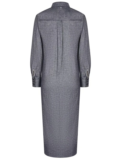 Платье изо льна и вискозы LORENA ANTONIAZZI