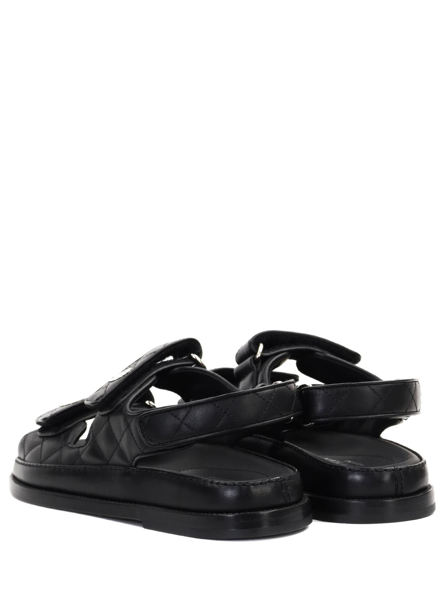 Сандалии кожаные