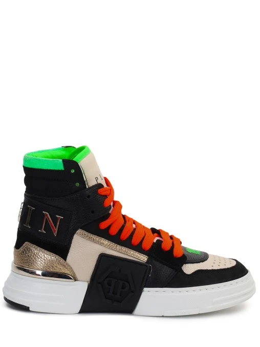 Кеды кожаные PHILIPP PLEIN