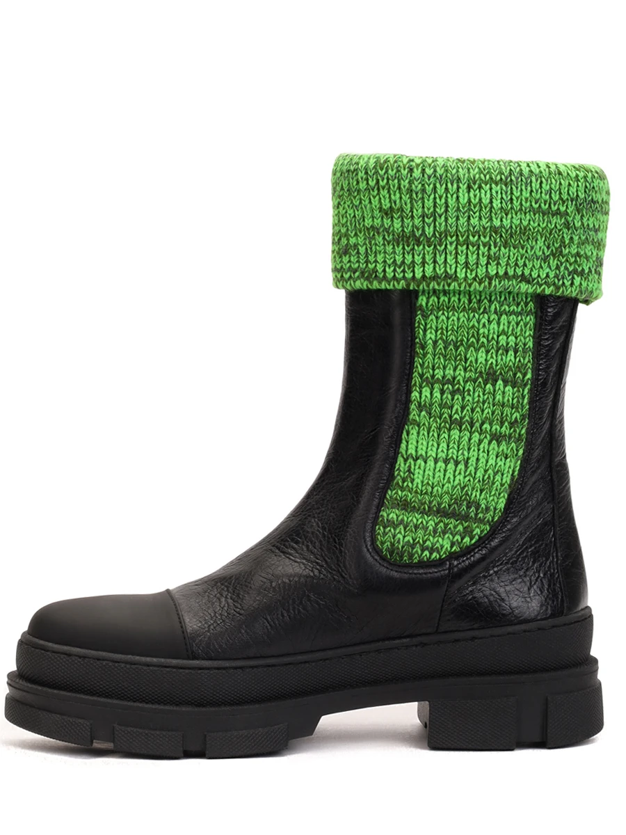 Ботинки комбинированные