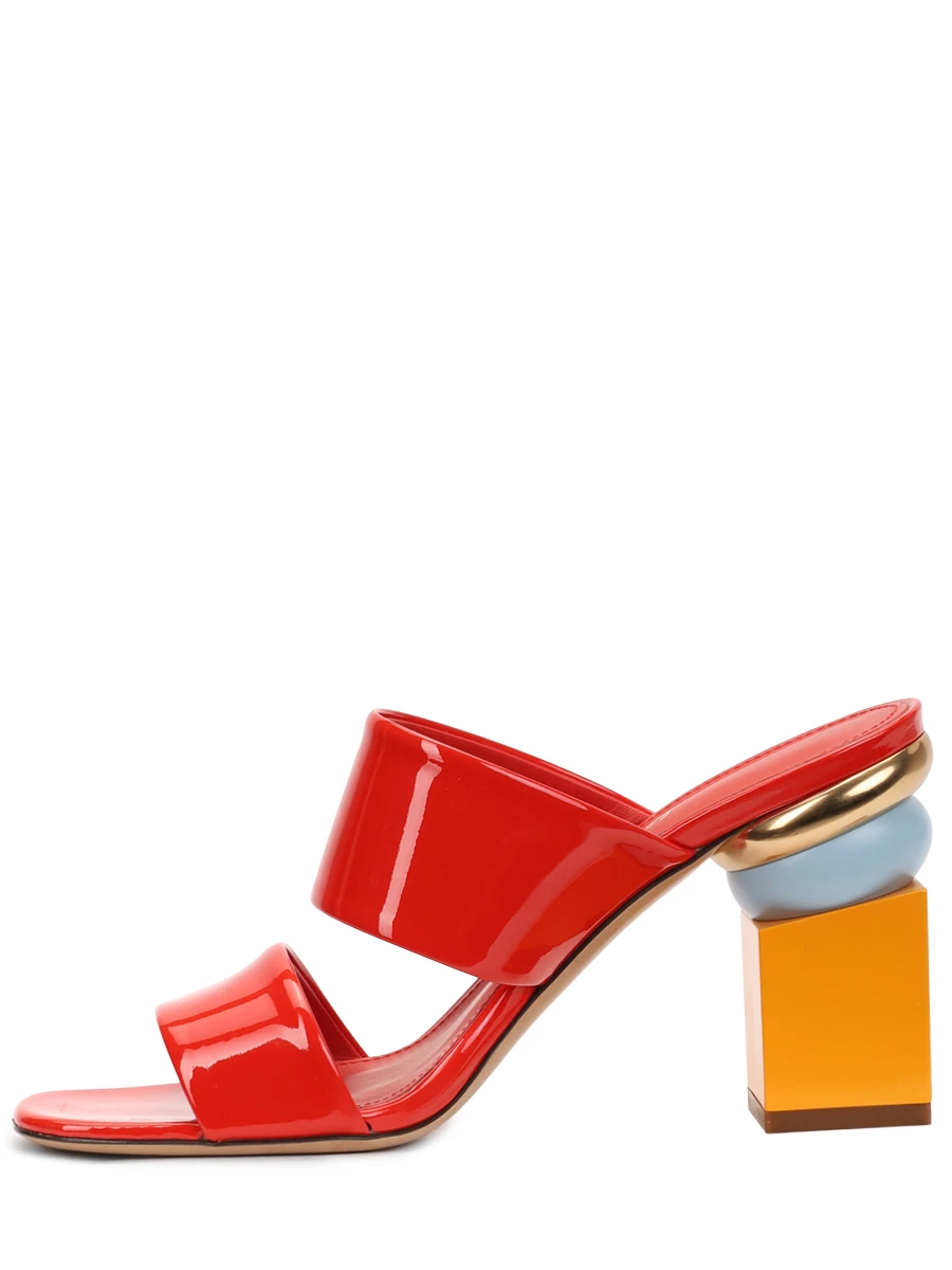 Мюли кожаные