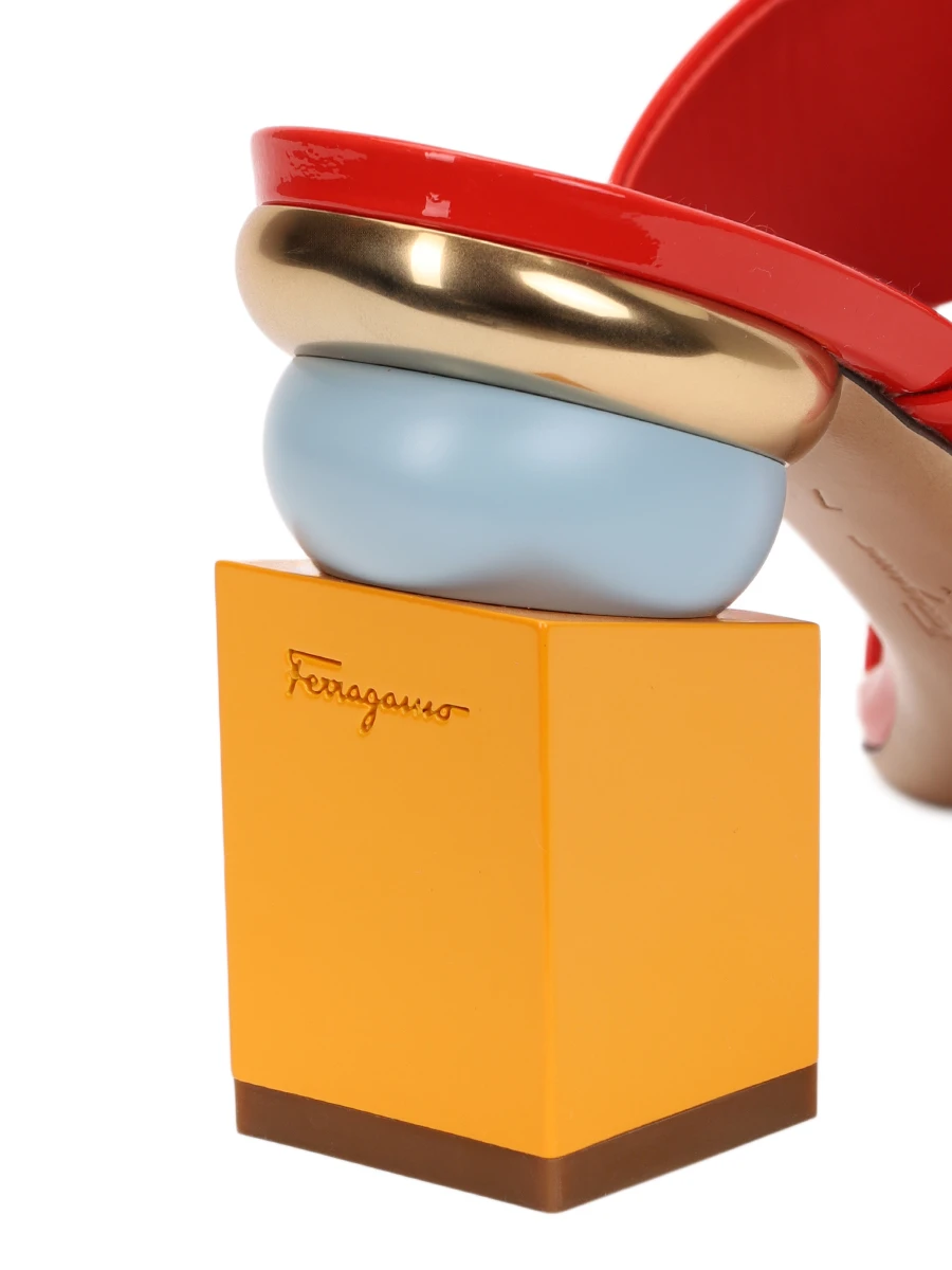 Мюли кожаные