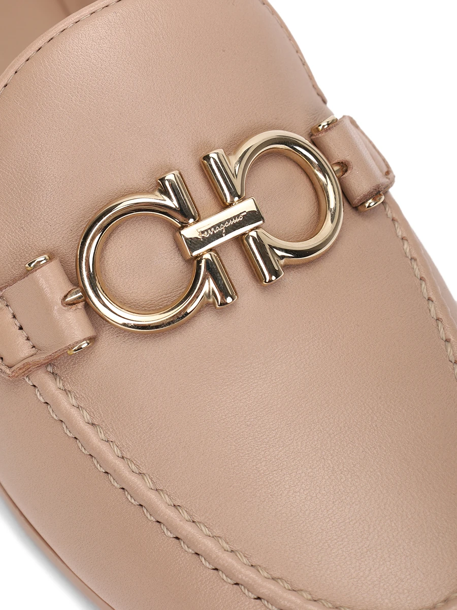 Лоферы кожаные