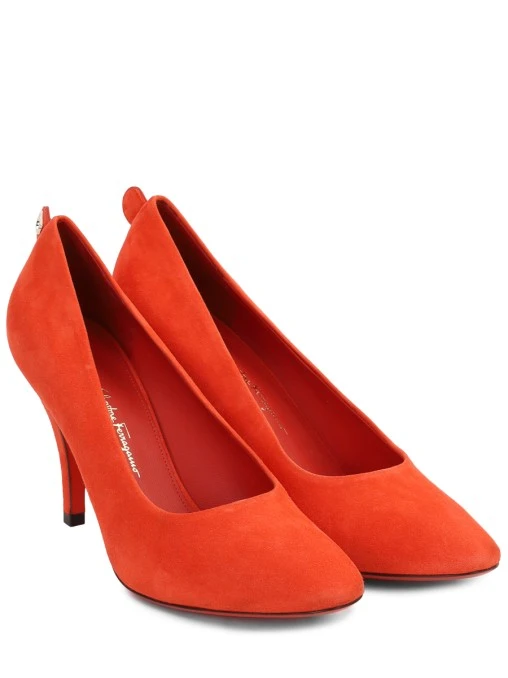 Туфли замшевые S.FERRAGAMO