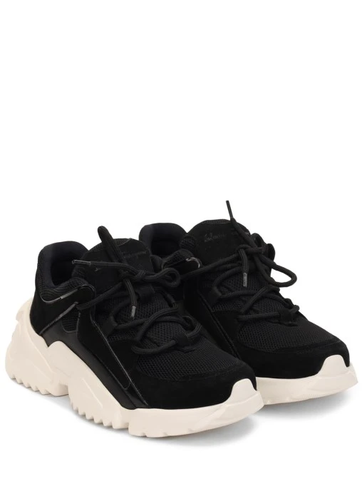 Кроссовки комбинированные S.FERRAGAMO