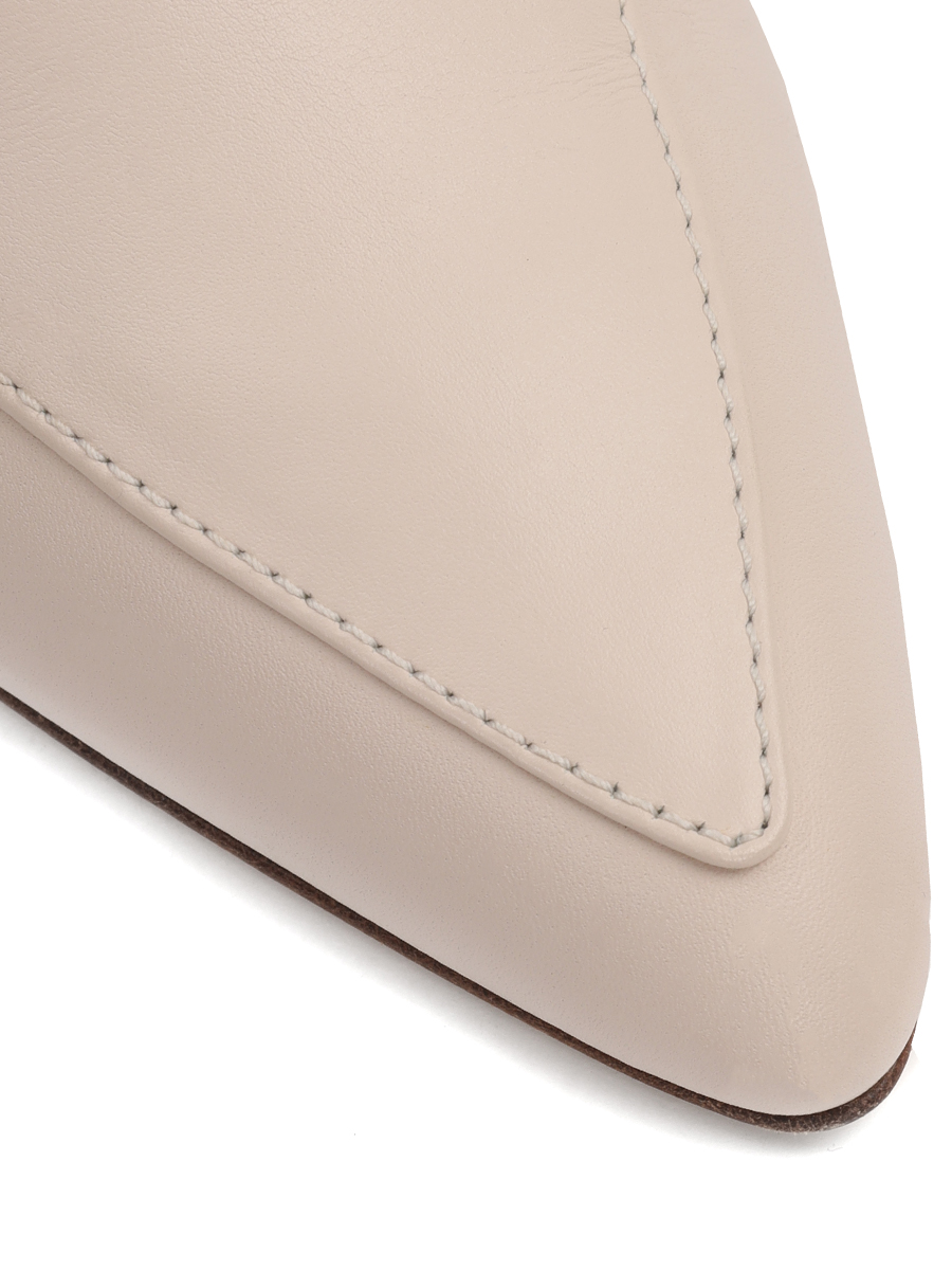 Ботильоны кожаные