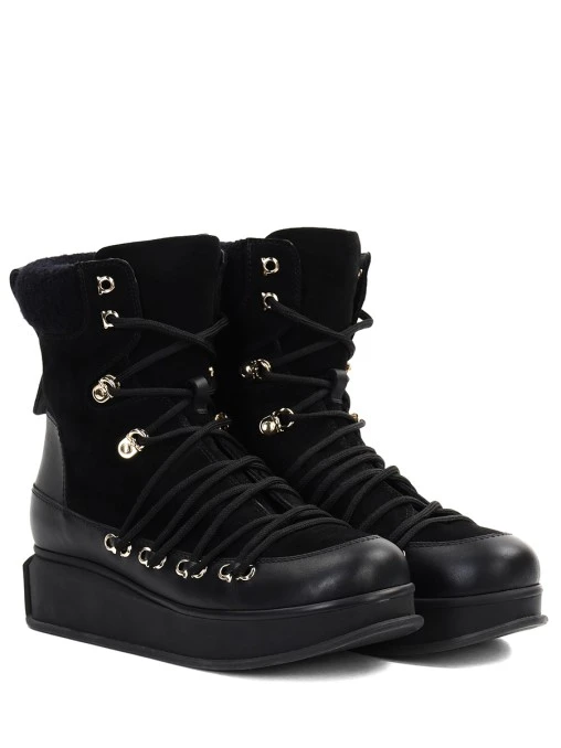 Ботинки замшевые S.FERRAGAMO