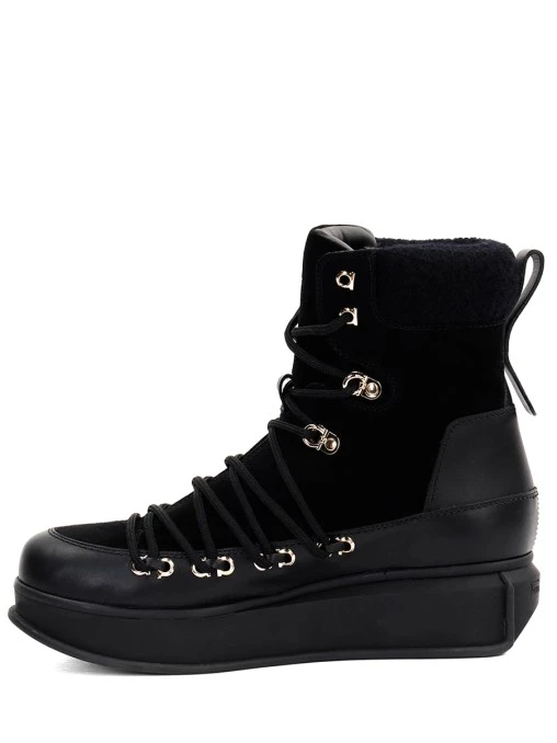 Ботинки замшевые S.FERRAGAMO
