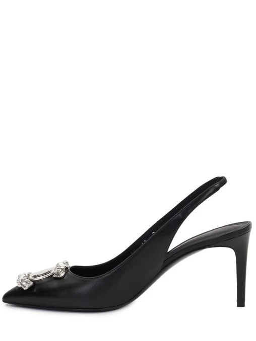 Босоножки кожаные S.FERRAGAMO