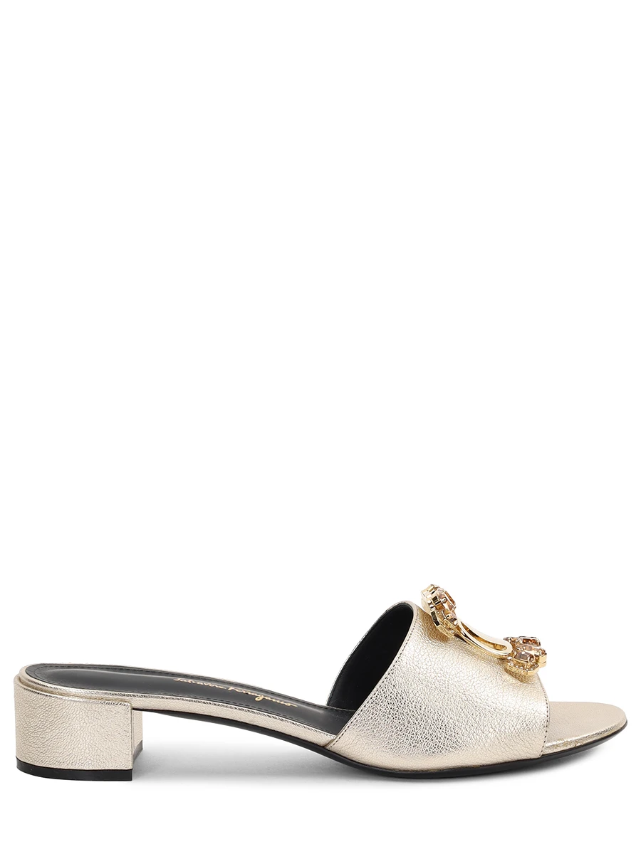 Мюли кожаные