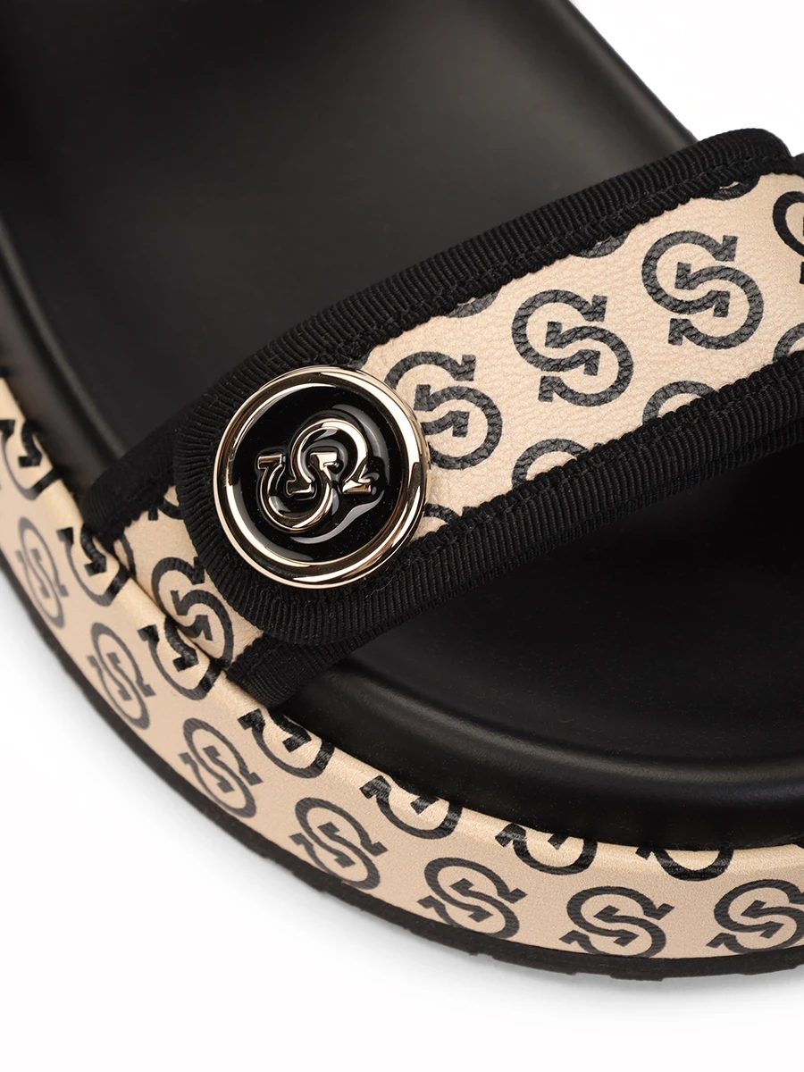 Сандалии кожаные