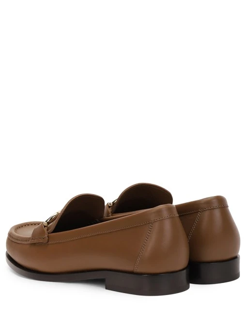 Лоферы кожаные S.FERRAGAMO