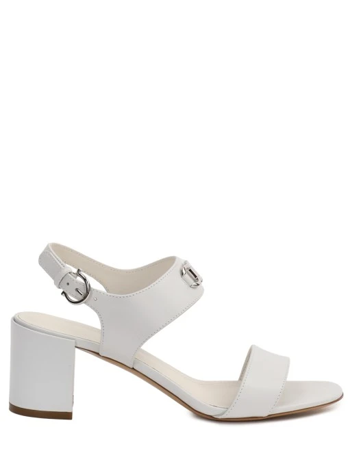 Босоножки кожаные S.FERRAGAMO