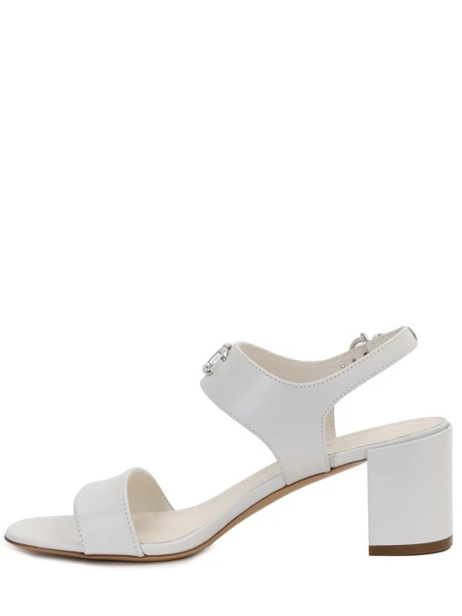 Босоножки кожаные S.FERRAGAMO