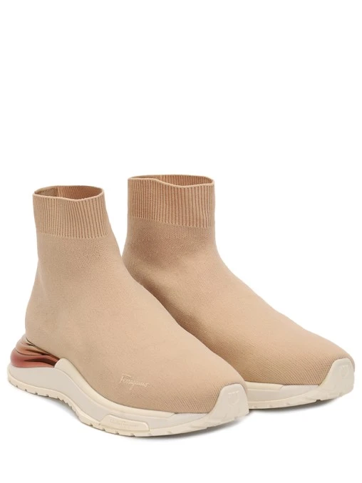 Кроссовки текстильные S.FERRAGAMO