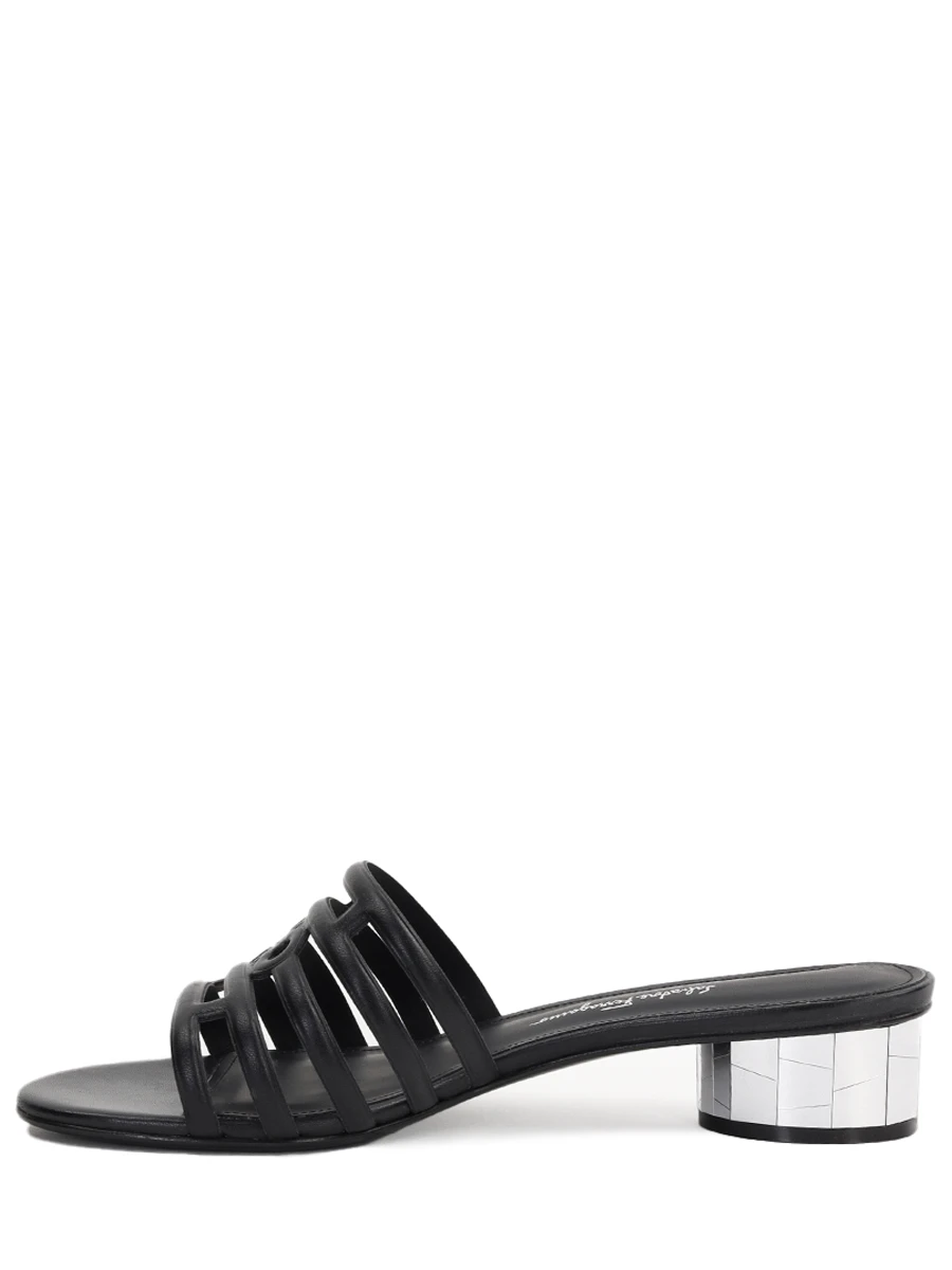 Мюли кожаные