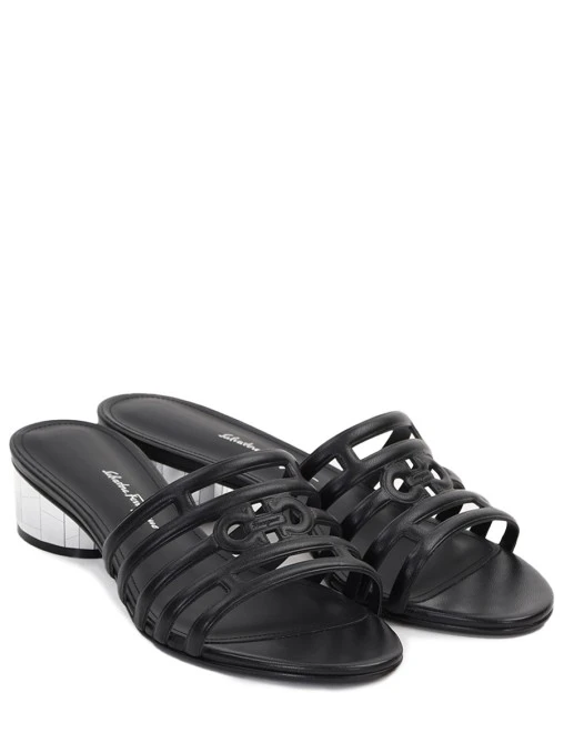 Мюли кожаные S.FERRAGAMO