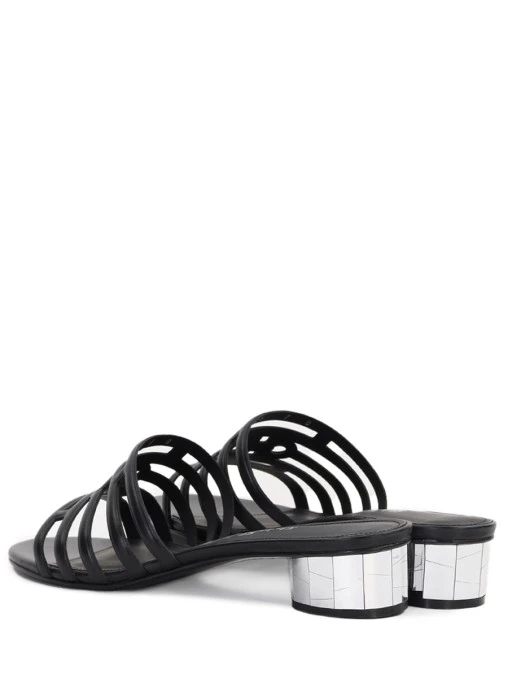 Мюли кожаные S.FERRAGAMO