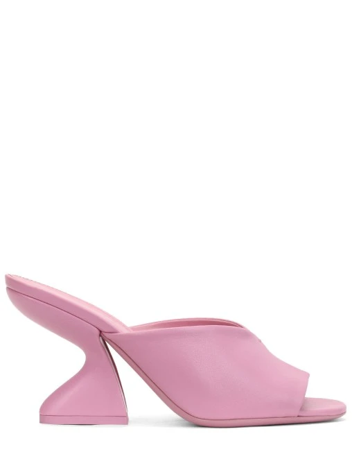 Мюли кожаные S.FERRAGAMO