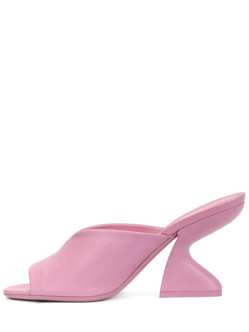 Мюли кожаные S.FERRAGAMO