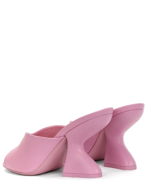 Мюли кожаные S.FERRAGAMO