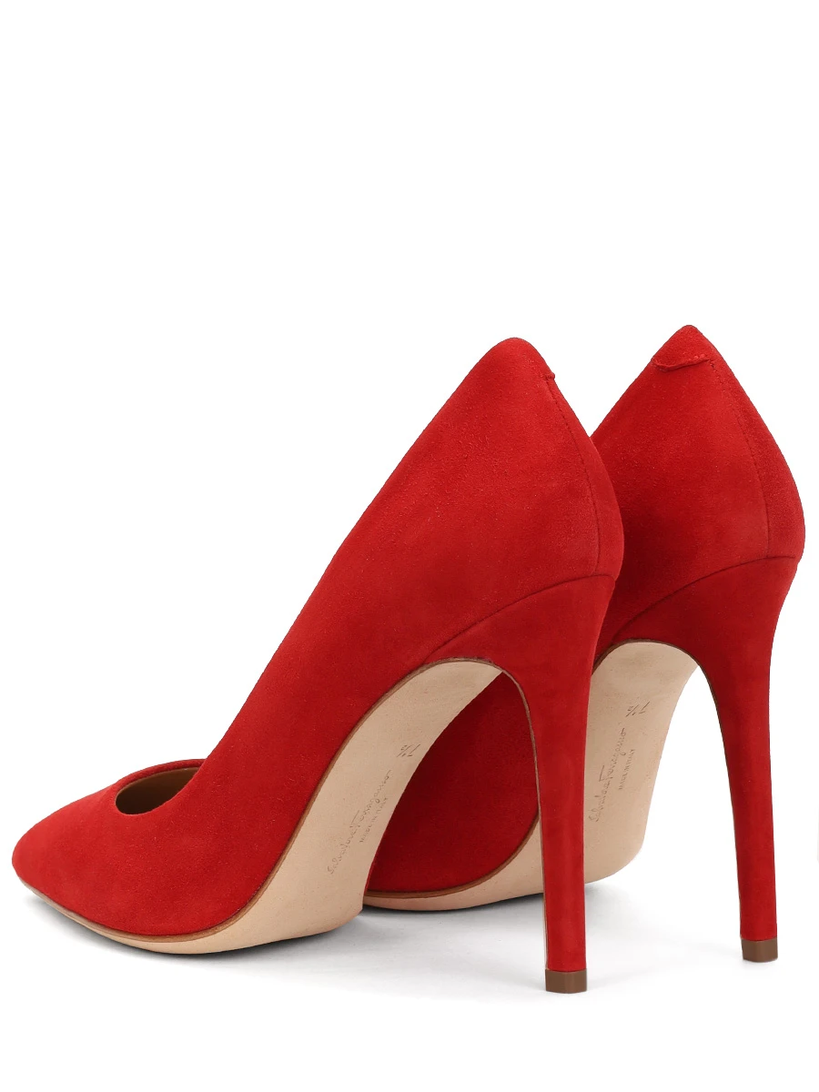 Туфли замшевые