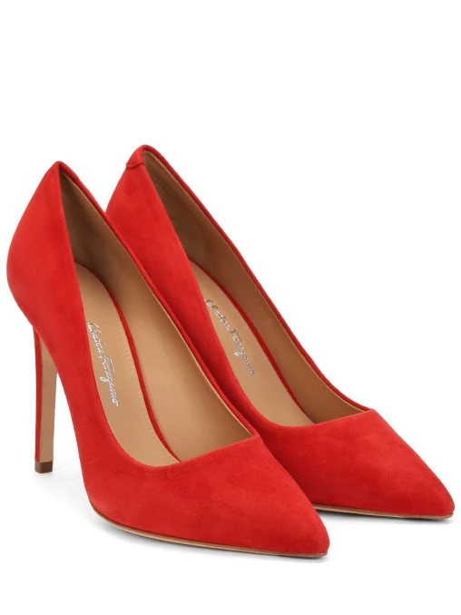 Туфли замшевые S.FERRAGAMO