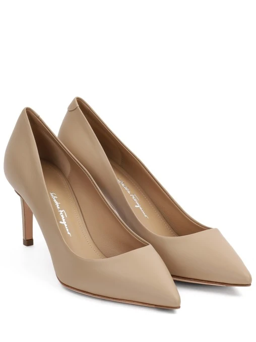 Туфли кожаные S.FERRAGAMO